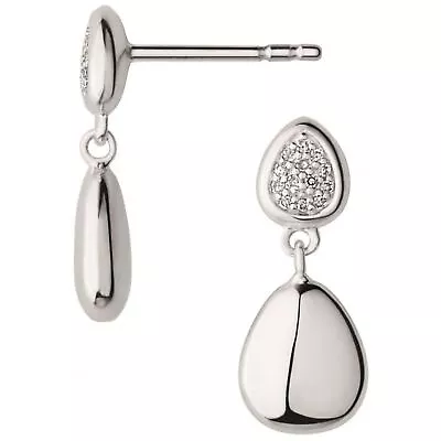 £40.80 • Buy LINKS OF LONDON Ladies Hope Diamond Drop Sterling Silver Earrings RRP120 NEW