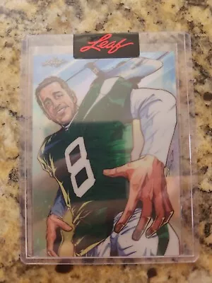 2023 Leaf Metal Anime Nation Jets Aaron Rodgers Sp Prizm Refractor Mint /281 • $29.99