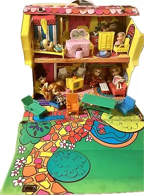 *RARE* 1960s Liddle Kiddles House With Accessories • $85