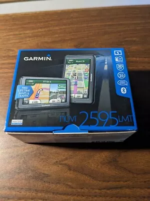 Garmin Nuvi 2595LMT GPS Bundle Lifetime Maps W/ Charger USB Cord Manual TESTED • $42.95