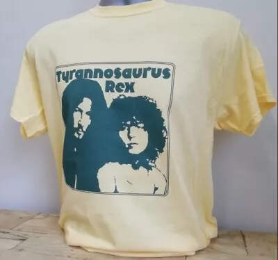 Tyrannosaurus Rex T Shirt Music Psychedelic Glam Rock T Rex Marc Bolan New Y331 • £13.45