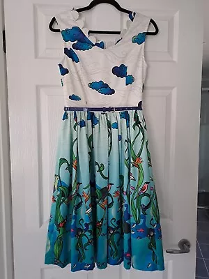 Lindy Bop Retro Vintage Style Dress Size 8 • $20