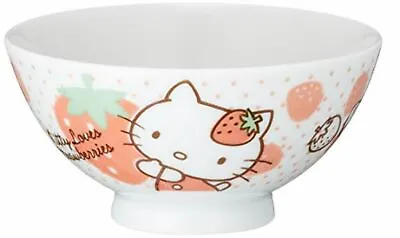 £34.72 • Buy Sanrio Hello Kitty Strawberry Kitty Bowl Diameter 11cm White 302531