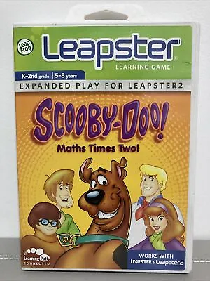 Leap Frog Leapster Scooby Doo Maths Times Two Cartridge Learning Game • £4.65