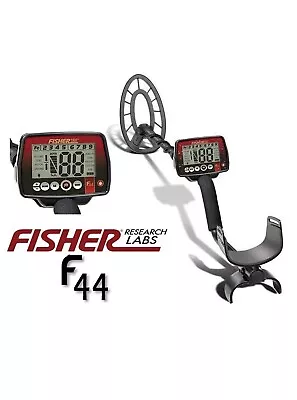Fisher F44 Metal Detector With 11  DD Coil • £165