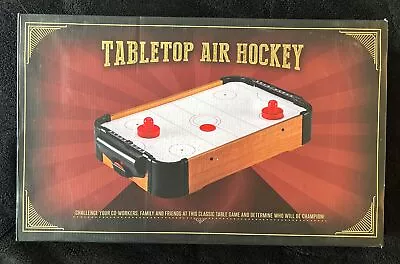 Mini Table Top Air Hockey Game 19.5” X 12” - Batteries INCLUDED • $19.99