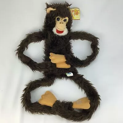 FURRY Huggem's Toy Hand Slit Puppet MONKEY APE CHIMPANZEE 57  Large Plush • $33.99