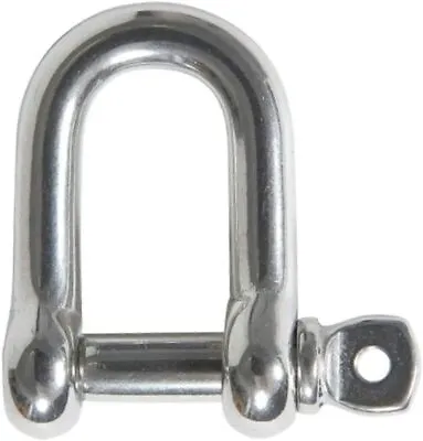 MarineNow 316 Stainless Steel D-Shackle Marine Grade Choose Size & Pack Quantity • $9.99