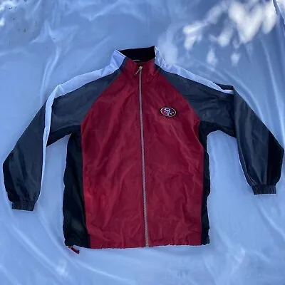 Vintage 90's San Francisco 49ers Starter Jacket/Windbreaker - Men's Large - Nice • $89.99