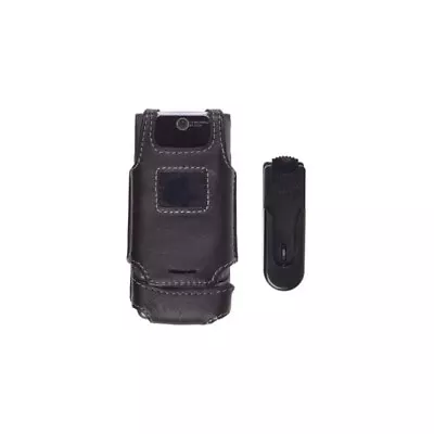 Wireless Solutions Swivel Leather Case For Motorola W490 W510 - Black • $8.49