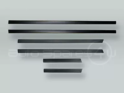 Side Door And Fender Molding Trim 6 Pcs Set Fits 1989-1995 BMW 5-Series E34 • $183.90