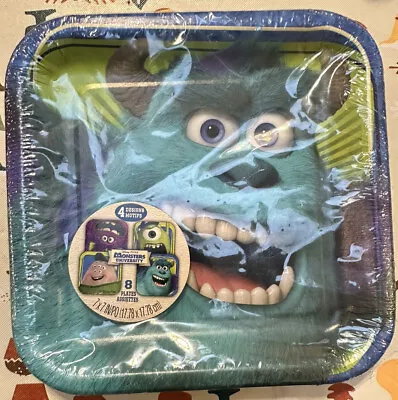 Monsters University Birthday Party Accessories 8pk Sully Plates And 16pk Napkins • $18.49