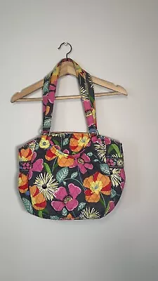 Vera Bradley Glenna Shoulder Bag In Jazzy Blooms Print • $17.99