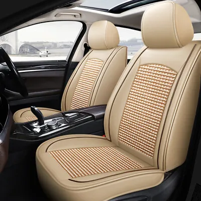 2024 NEW Ice Silk Leather Car Seat Covers For Mazda Breathable Cushions Interior • $82.83