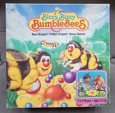 Vtg. 1991 Golden Bizzy Bizzy Bumblebees Marble Game • $11