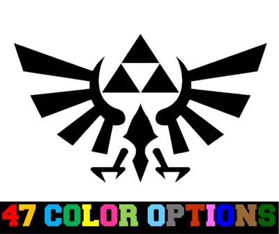 Vinyl Decal Truck Car Sticker Laptop - Legend Of Zelda Link Tri Force • $4