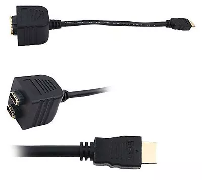 Pyle HDMI Male To 2 Female Video Splitter Adapter Cable • $10.99