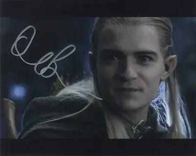 ORLANDO BLOOM As Legolas - Lord Of The Rings GENUINE SIGNED AUTOGRAPH • £121.95