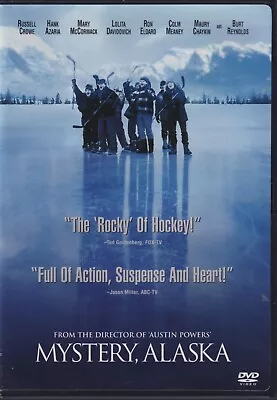 Mystery Alaska 🏒( DVD 1999 Widescreen ) ⭐️Russell Crowe ⭐️ Lolita Davidovich • $5.11