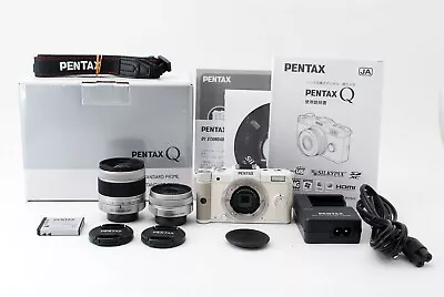 £295.05 • Buy Pentax Q 12.4MP Digital Camera W/Twin Lens Kit [Exc From Japan FedEx #753756