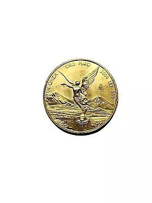 2000 Mexico 1/4 Oz Onza Gold Libertad BU Coin  2500 Mintage RARE  • $999.99