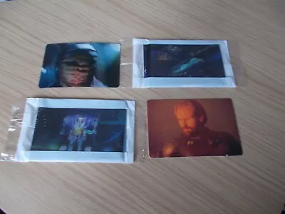 Kelloggs Toys - Lost In Space Film Cards - 3x Holographs / 1 Flat - VGC • £4