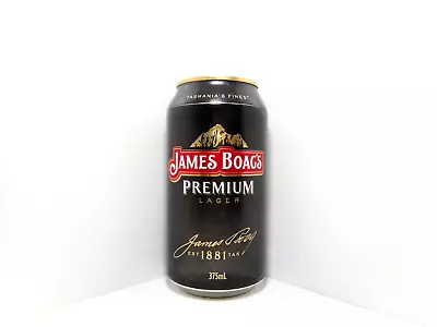 James Boag's Premium Lager Tasmania's Finest 1881 Empty Beer Can (89) • $4.99