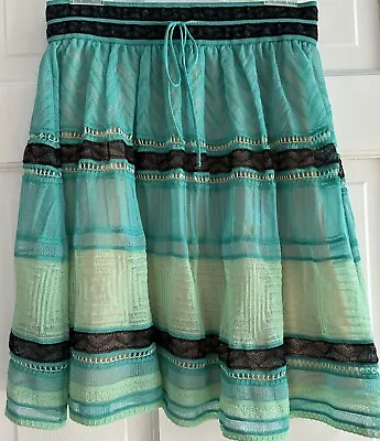 Missoni Women’s Elastic Waist Knit A-Line Skirt Size 44 US S Can Hem Easily NWOT • $59.99