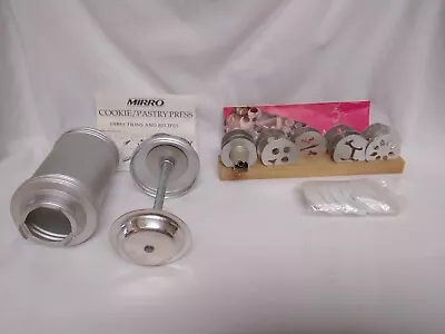 Vtg Mirro Cooky & Pastry Press 358 Am Original Box Extra Discs • $19.90