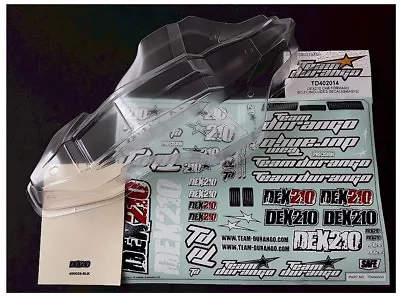 $19.94 • Buy RC Car Team Durango TD402014 DEX210 Cab Forward Body Decals Mask Option OEM Part
