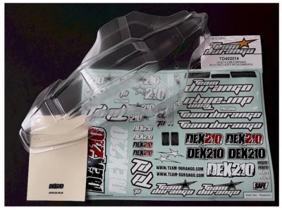 $19.94 • Buy RC Car Team Durango TD402014 DEX210 Cab Forward Body Decals Mask Option OEM Part