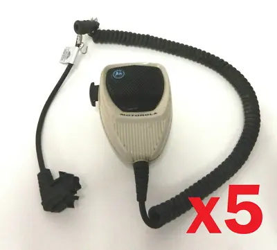 Lot Of 5 Motorola Palm Two-way Radio Microphone HMN1080A 6 Pin Astro Spectra • $39.99