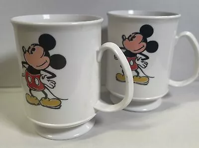 Pair Of Vintage Cups Mickey & Minnie Mouse • $12