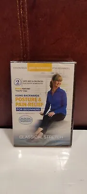 $14.99 • Buy Essentrics Classical Stretch Aging Backwards Workouts Posture & Pain Relief DVD