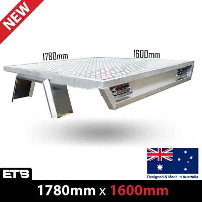 $2200 • Buy Aluminium Dual Cab Ute Tray Tapered Deluxe Premium Tray 1780W X 1600L(Deck Only)