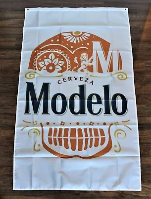 Modelo Cerveza Beer Flag Banner Mexican Restaurant Great For Cinco De Mayo Xz • $11.97