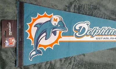 Miami Dolphins NWT NFL Pennant From 2008 • $10.99