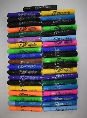 Mr. Sketch Scented Markers Chisel Tip Assorted Colors New Lot Of 39 • $24.99