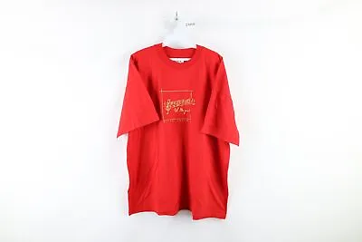 Vintage Streetwear Mens 2XL Mozart Austria Music Spell Out Short Sleeve T-Shirt • $31.45