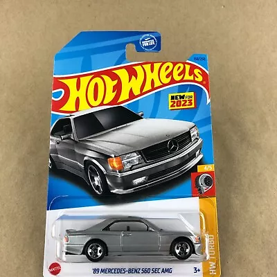 Hot Wheels 89 Mercedes-Benz 560 SEC AMG Silver 150/250 1:64 Diecast Car 2023 • $2.99