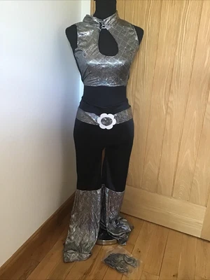 Brand New Ladies 1980s 80s Disco Dancer Fancy Dress Costume Dressing Up Outfit • £16.95