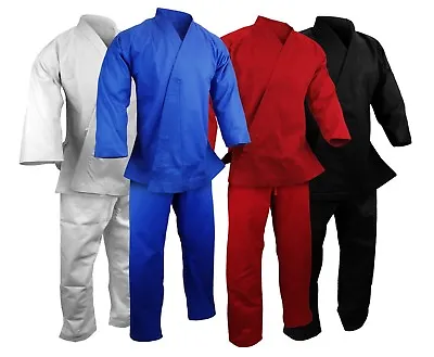 12 Oz Heavyweight Cotton Karate Uniform Martial Arts Gi  • $61.69