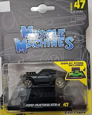 Muscle Machines Mustang RTR-X  NEW BLACKED OUT SERIES # 47 • $39.99