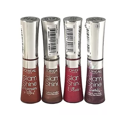 L'Oreal Glam Shine Lipgloss Gloss 6HR Assorted Shades 8HR • £7.99