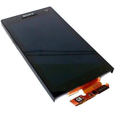 Sony Xperia S LT26i Front+digitizer Touch Screen+LCD Display Black Genuine • £9.99