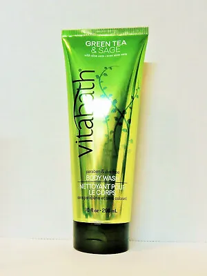 Vitabath  Body Wash Green Tea & Sage 10 Oz New Fresh • $13.99