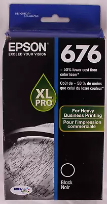 Epson 676 XL Pro - Black - Expires 6/2024 • $29.99