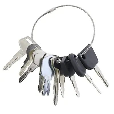 $12.99 • Buy  Forklift Key Set (11 Keys) For Yale Clark Komatsu Toyota Doosan Nissan Hyster