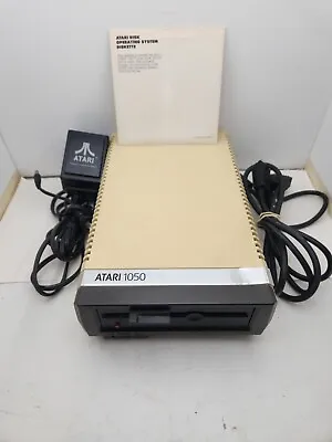 Atari 1050 5.25  Floppy Disk Drive (w/Power & Data Cables) Parts Or Repair • $69.99