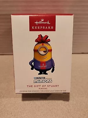 2023 Hallmark Ornament The Gift Of Stuart Minions MAGIC Sound NIB • $16.50